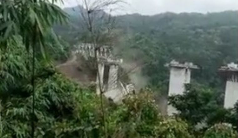 Mizoram bridge collapse